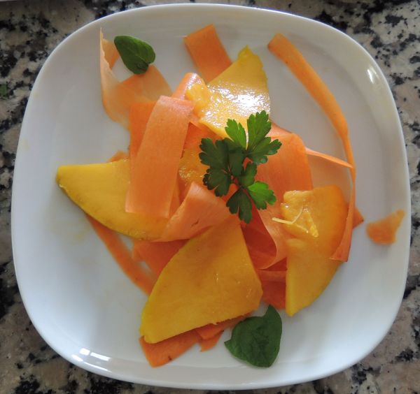 Mango-Möhren-Salat - Tapas Rezepte | Tapas Rezepte